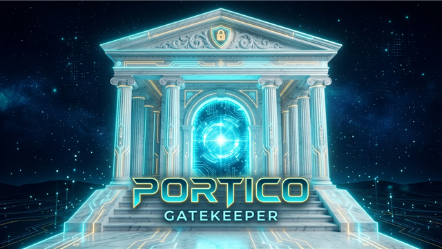 Portico Telegram Mini App 門樓介面展示